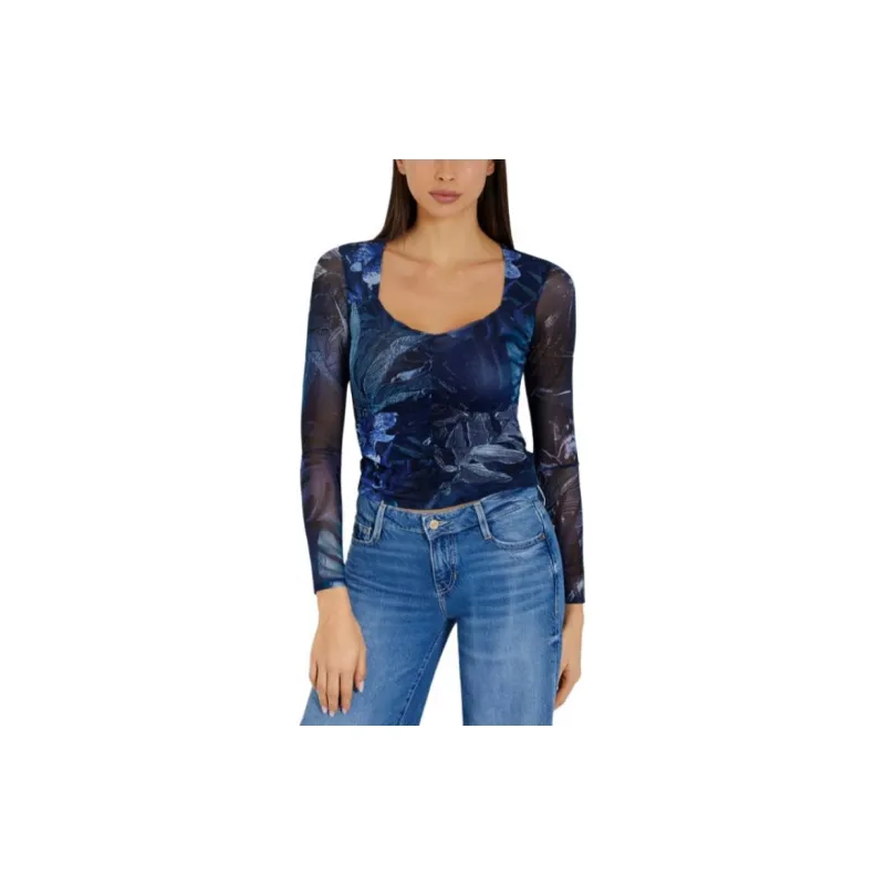 GUESS T-Shirts Women's Blue-2