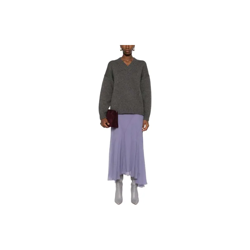 Polo Ralph Lauren Silk Maxi Skirt-1