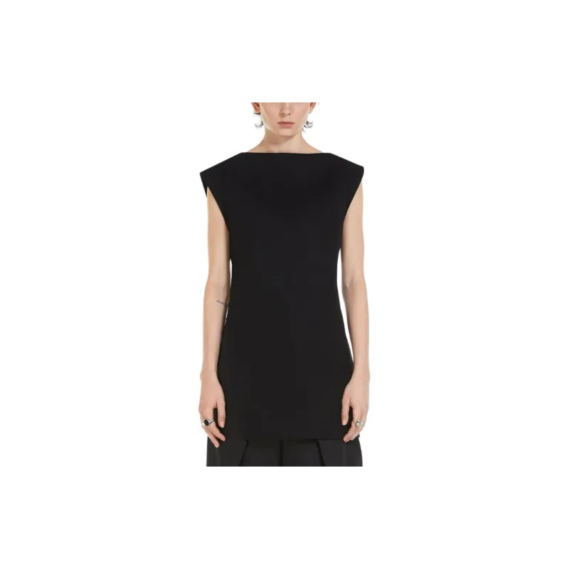 SportMa Marat Sleeveless Waterproof Gabardine Tunic Shirt Women's Black-2