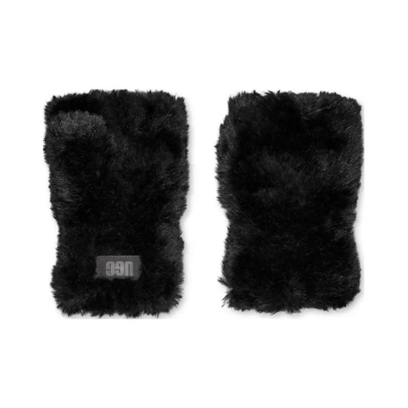 UGG Polyester Gloves Women's Black-0