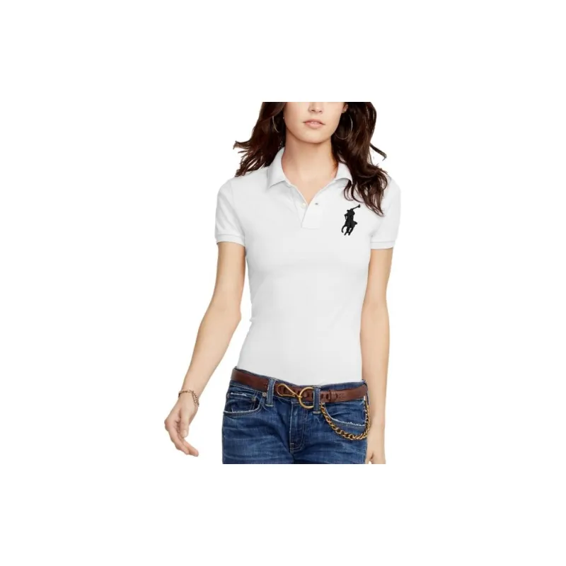 Polo Ralph Lauren SS22 Polo Shirt Women's White-2