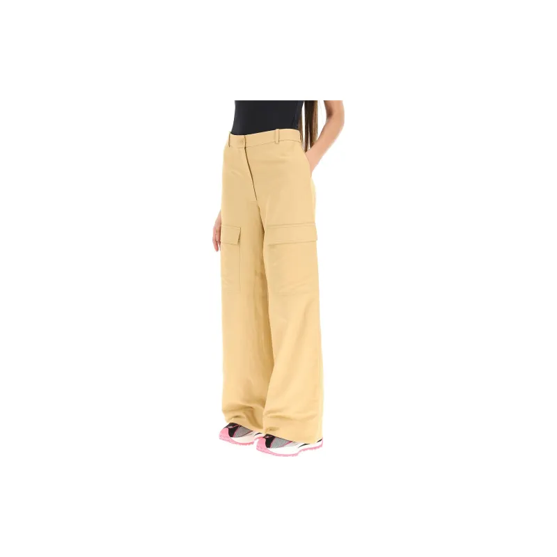 Stella McCartney Wide leg Flap pocket Trousers-2