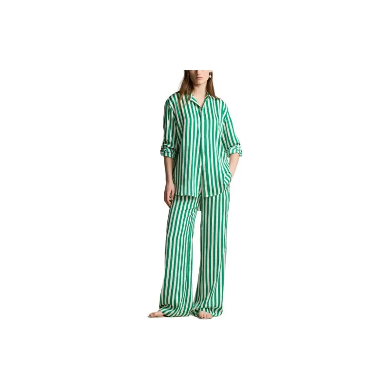 Polo Ralph Lauren SS24 Shirt Women's Green-2