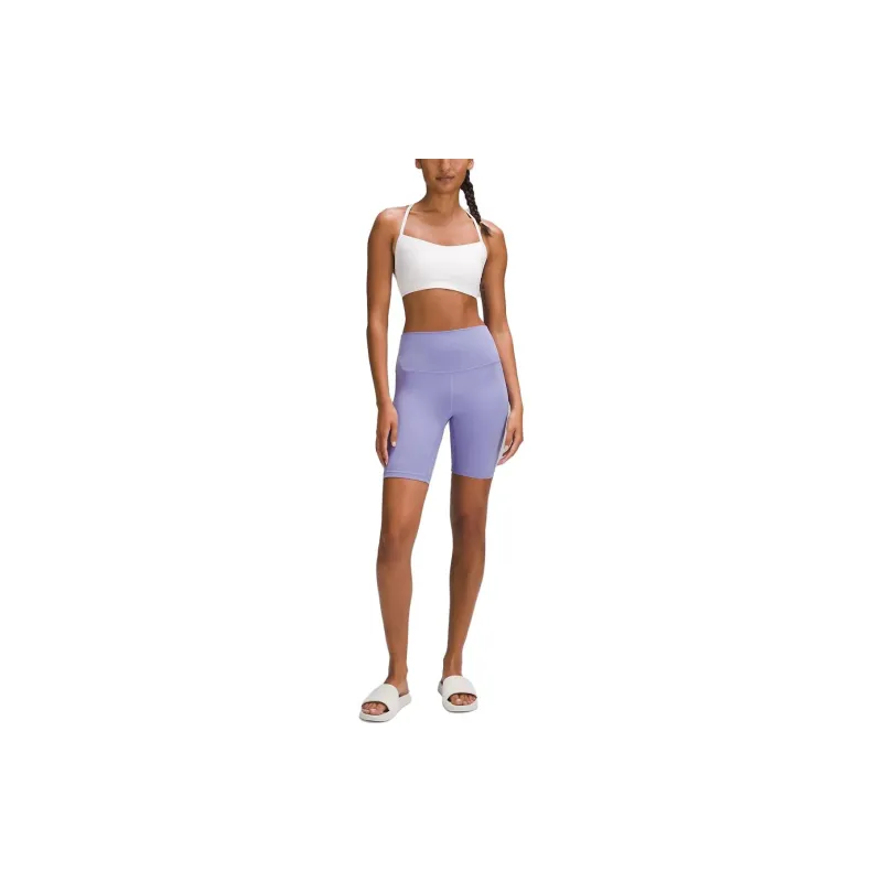 Lululemon Sports Shorts Women's Light Purple-2
