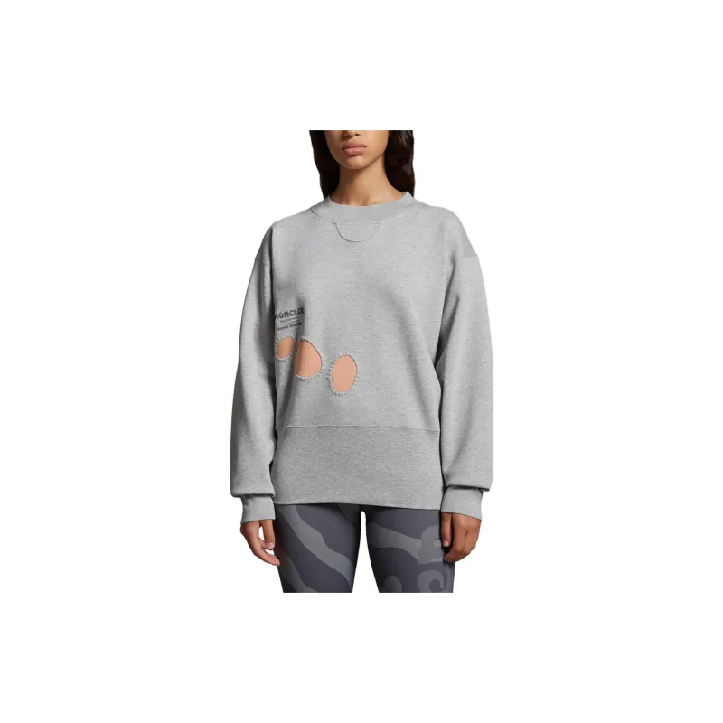 Moncler X Salehe Bembury Fleece Sweatshirt Grey-3