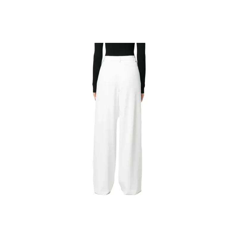 GIORGIO ARMANI Low Rise Wide Leg Loose Fit Trousers-2