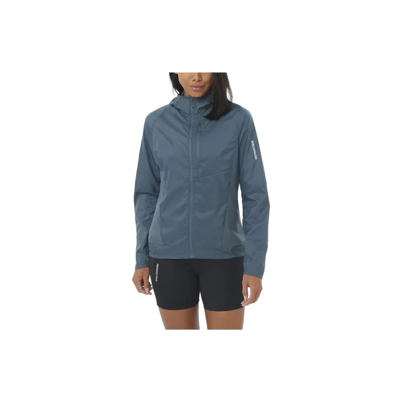 SALOMON BONATTI CROSS WIND Jackets Coats Women's Midnight Navy-1