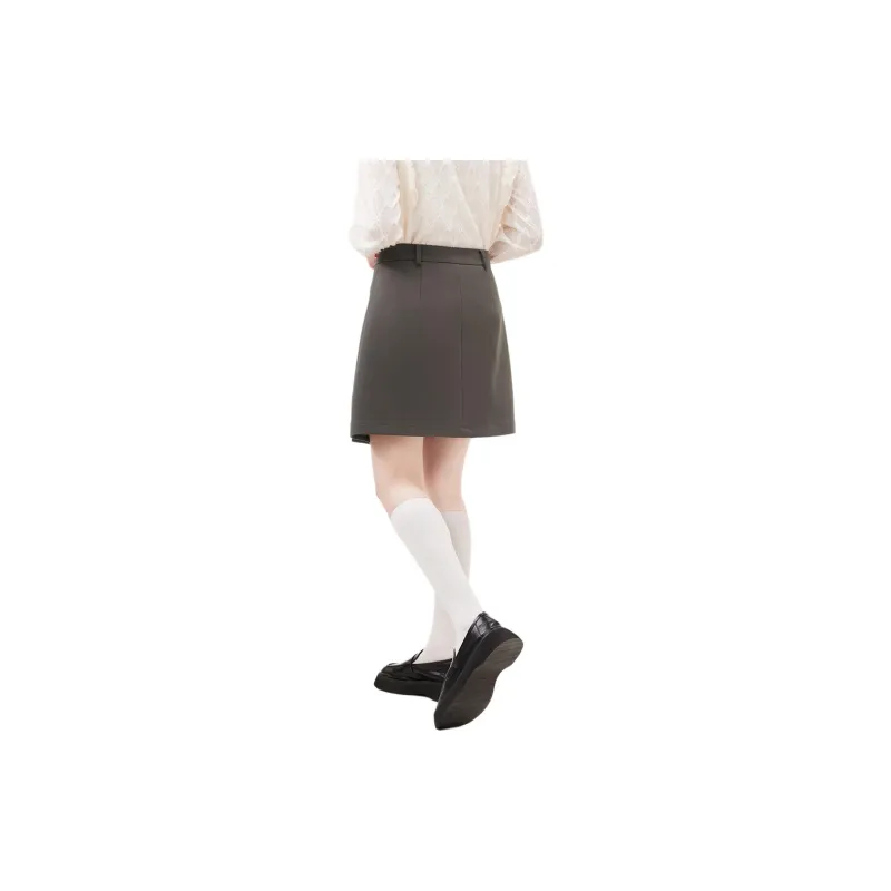 EICHITOO Casual Short Skirts Women's Dark Brown-1
