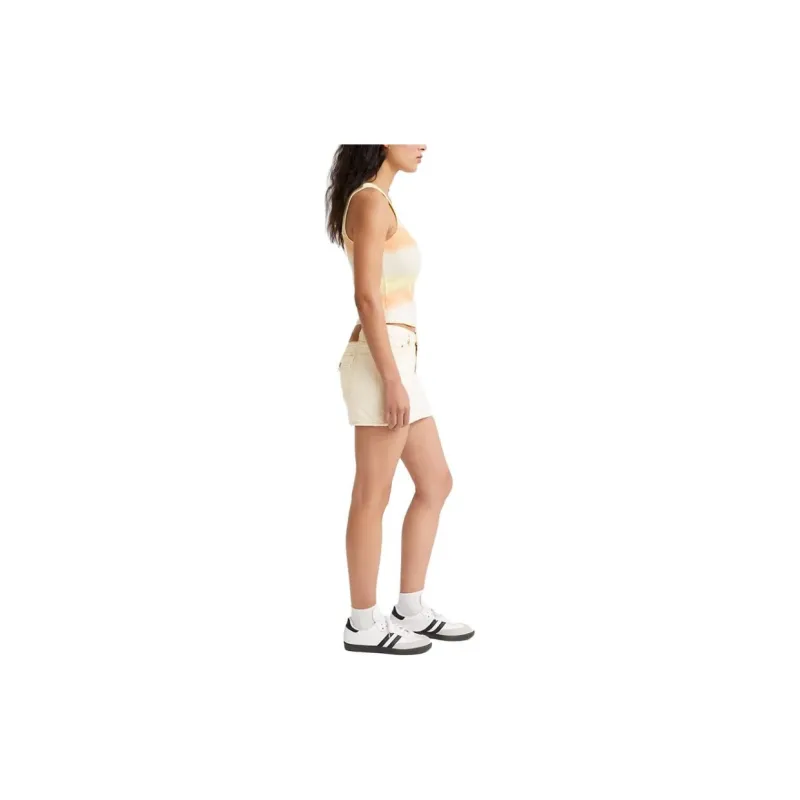 Levis Casual Short Skirts Women's White-3