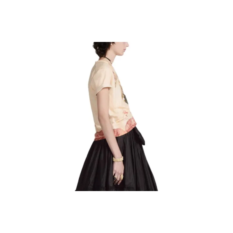 DIOR T Shirts Women's Beige-4
