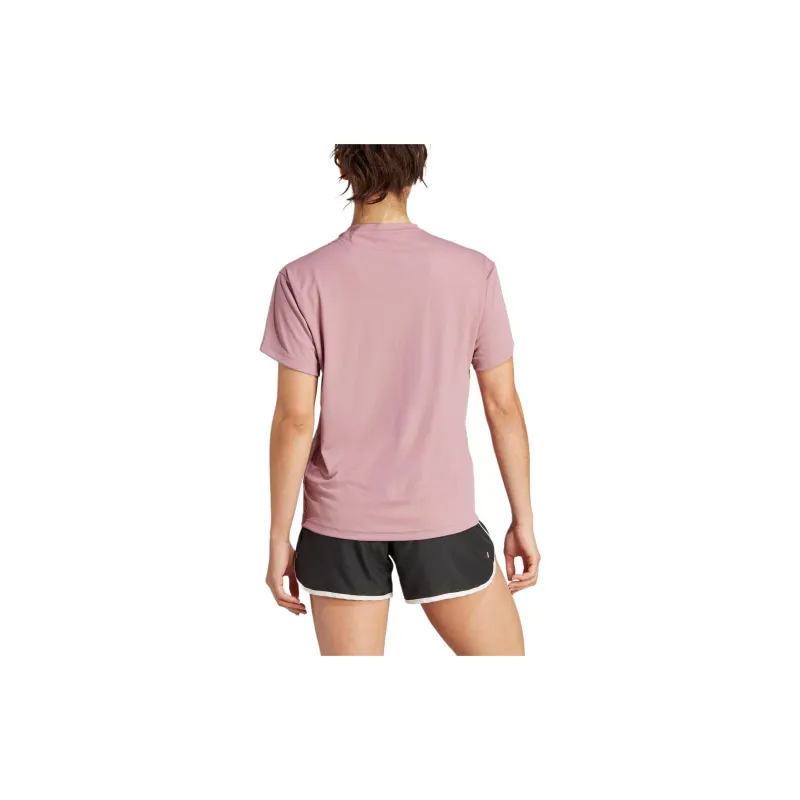Adidas Regular T Shirt Women's Dusty Pink-2