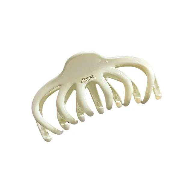 Water Jade Acrylic Hair Clips Women's-6