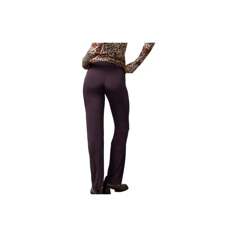 Rouje Knitted Sweatpants Women's Dark Purple-1