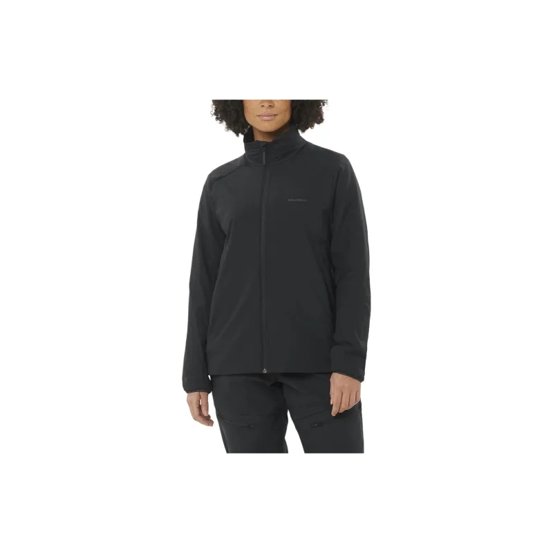 SALOMON Mountain FLEX Jackets Coats Women's Pitch Black-1