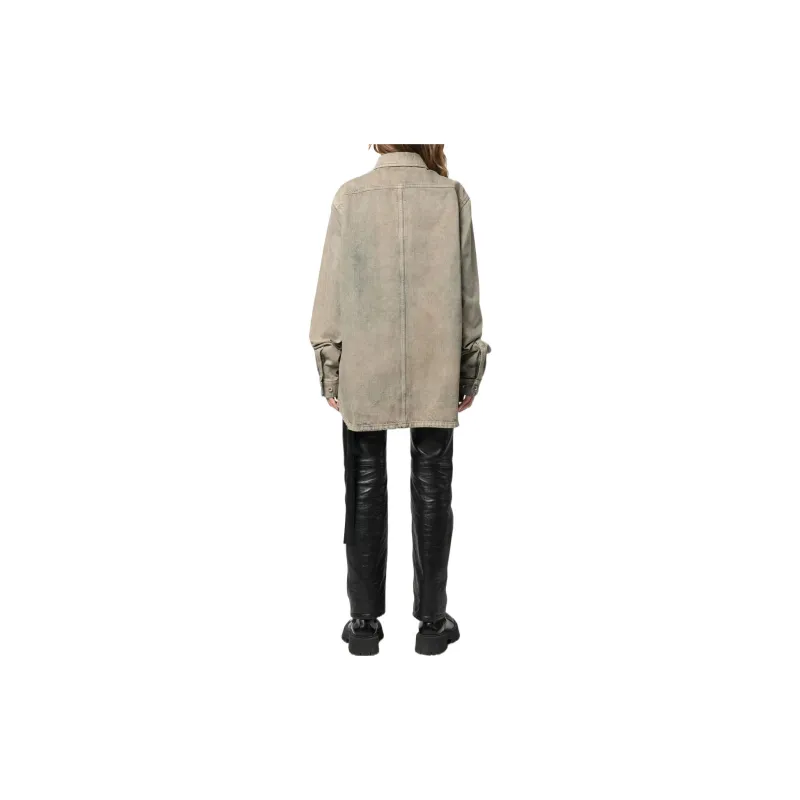 Rick Owens DRKSHDW Shirt Women's Gray-2