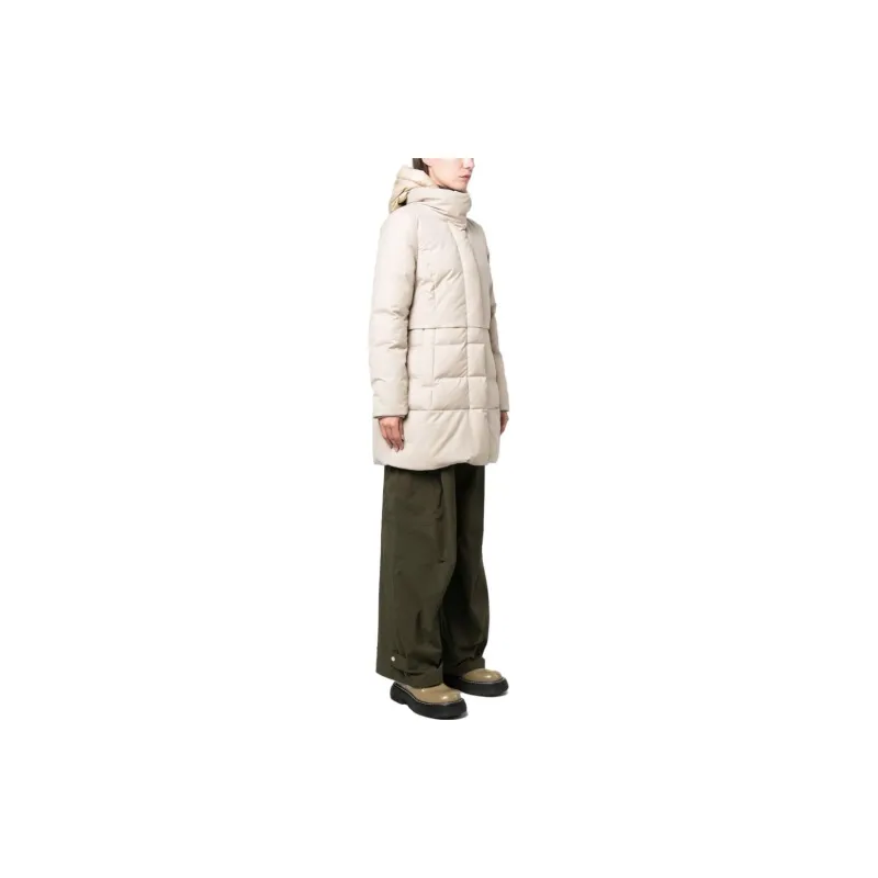 WOOLRICH Down Jackets Women's Beige-3