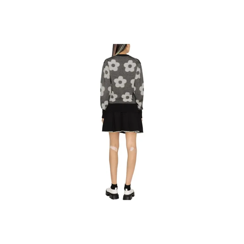 KENZO Flower Spot jacquard Cotton Jumper-4