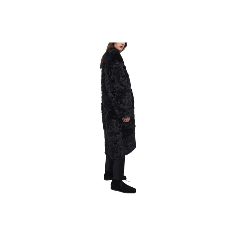 TOTEME Leather Jackets Women's Black-2