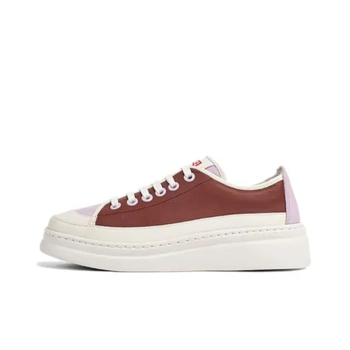 CAMPER Skateboard Shoes Women's Low-Top Purple-Brown