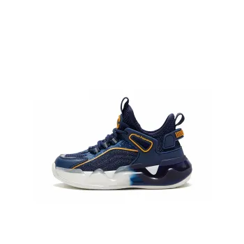 Hush Puppies Slip-Resistant Low-Top Sports Casual Shoes Blue Kids'