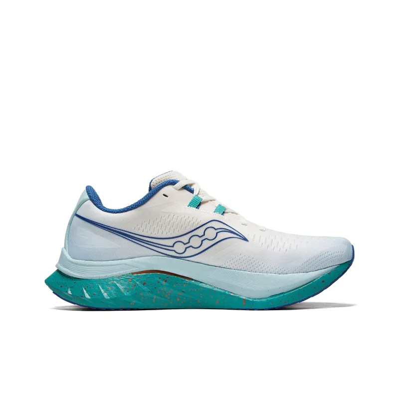 Saucony Low Top Running Shoes Men's Beige Blue-1