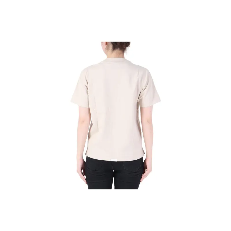 New Balance T Shirts Women's Light Beige-6
