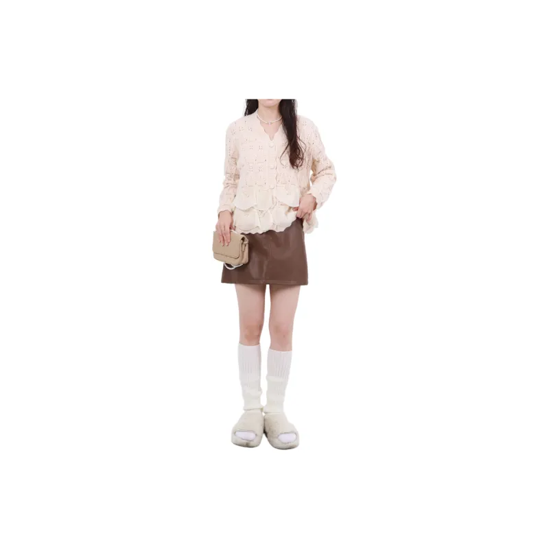 Gelatin Huayi Casual Suit Women's Khaki-0