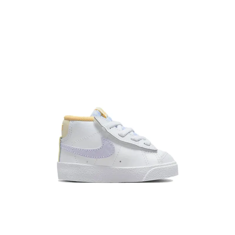 Nike Blazer '77' Anti Slip And Wear Resistant Lightweight Low Top Skateboard Shoes Baby White-1