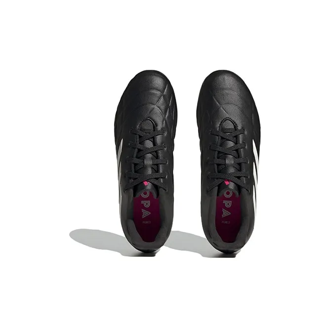 Adidas Copa Pure.3 Cushioning, Slip Resistant, And Abrasion Resistant Soccer Shoes Black White Red Kids'-4