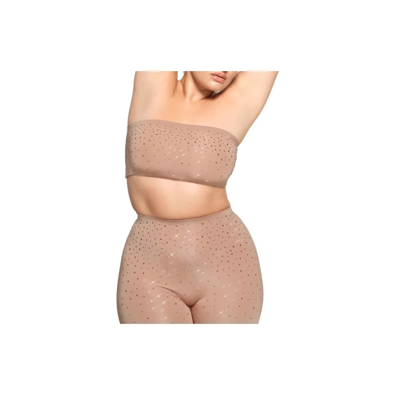 Skims X Swarovski Jelly Sheer High Waisted Legging Sienna-9