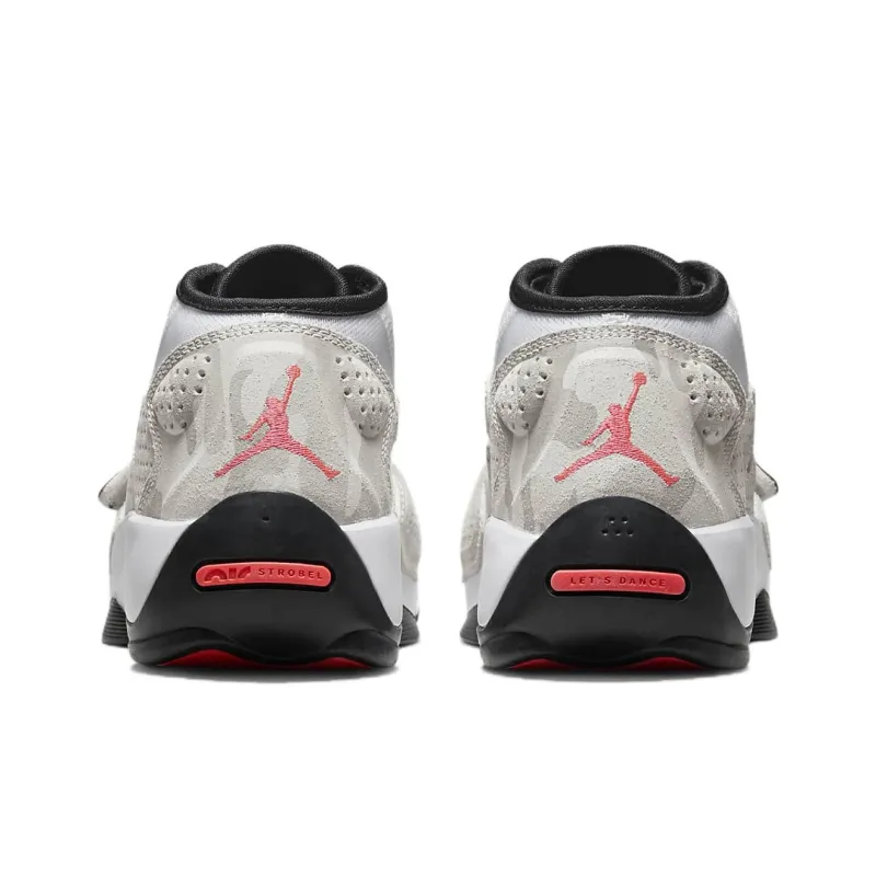 Jordan Zion 2 Zion 2 GS Slip-Resistant Cushioning Mid-Top Children's Basketball Shoes Gray Teenagers-4