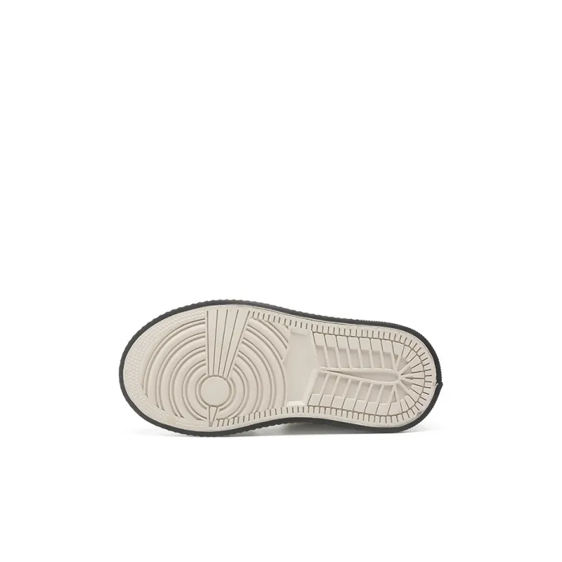 KAPPA KIDS Wear Resistant Slip Resistant Low Top Skateboard Shoes Beige Black Kids'-5
