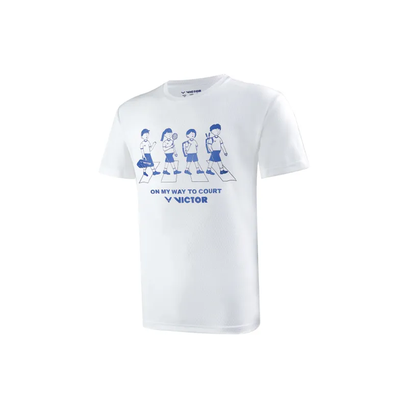 VICTOR Badminton Clothing Unisex White-1