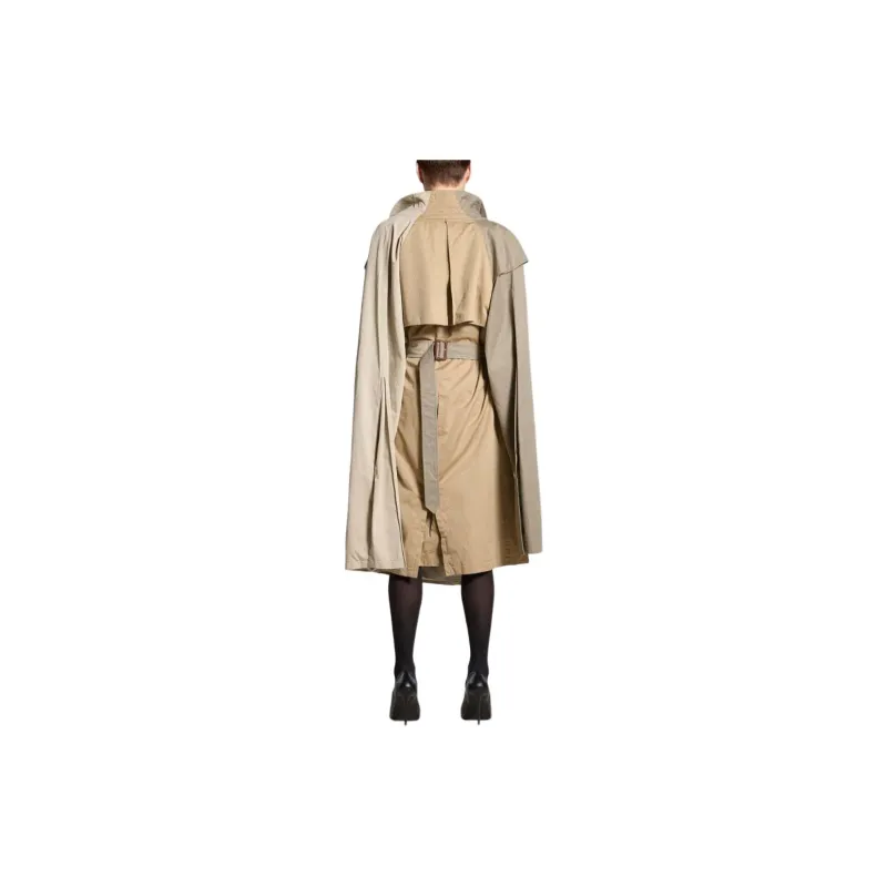 Balenciaga Double Sleeve Trench Coat-3