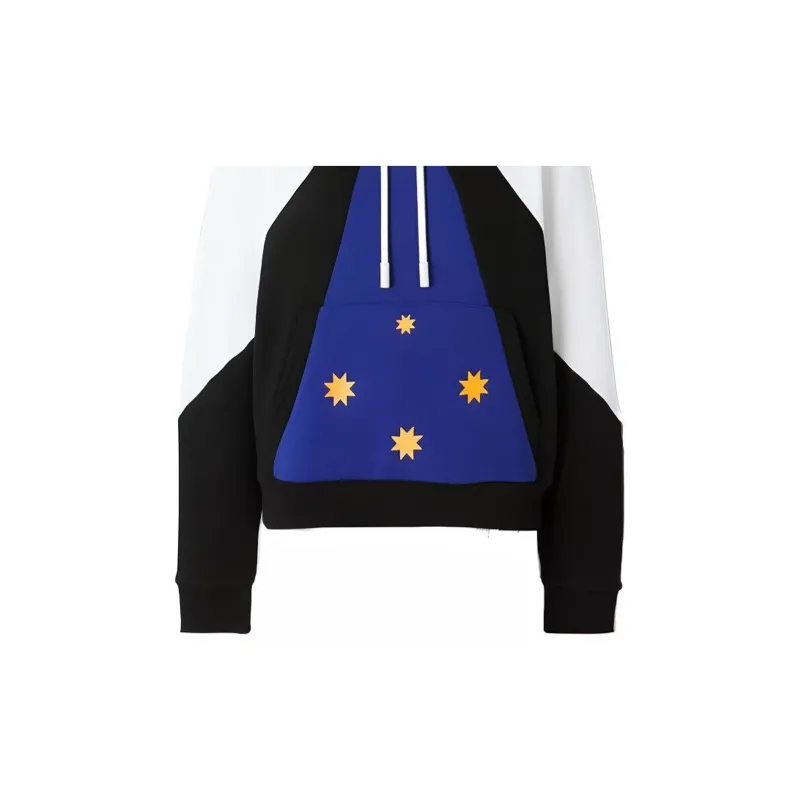 Burberry Southern Cross Graphic Hoodie Blue/White-5