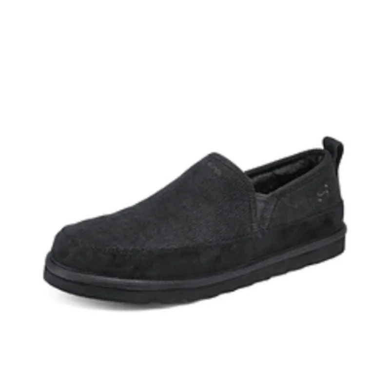 Skechers SKECHERS MENS USA Anti Slip Wear Resistant Low Top Casual Shoes Men's Black-2