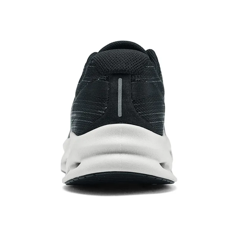 Skechers WOMEN'S GO Series Wear Resistant Low Top Running Shoes Men's Black Gray-3