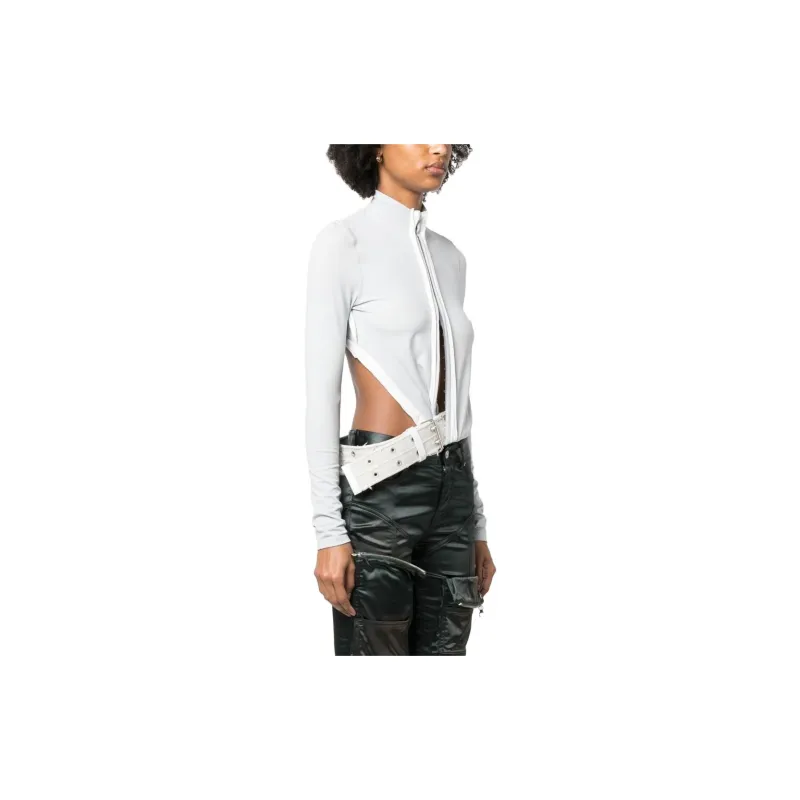 DIESEL T-Shirts Women's Light Gray/Ecru-3