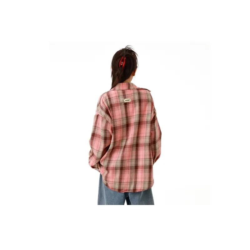 Lulifama Fashion Shirt Women's Pink Undertone-12