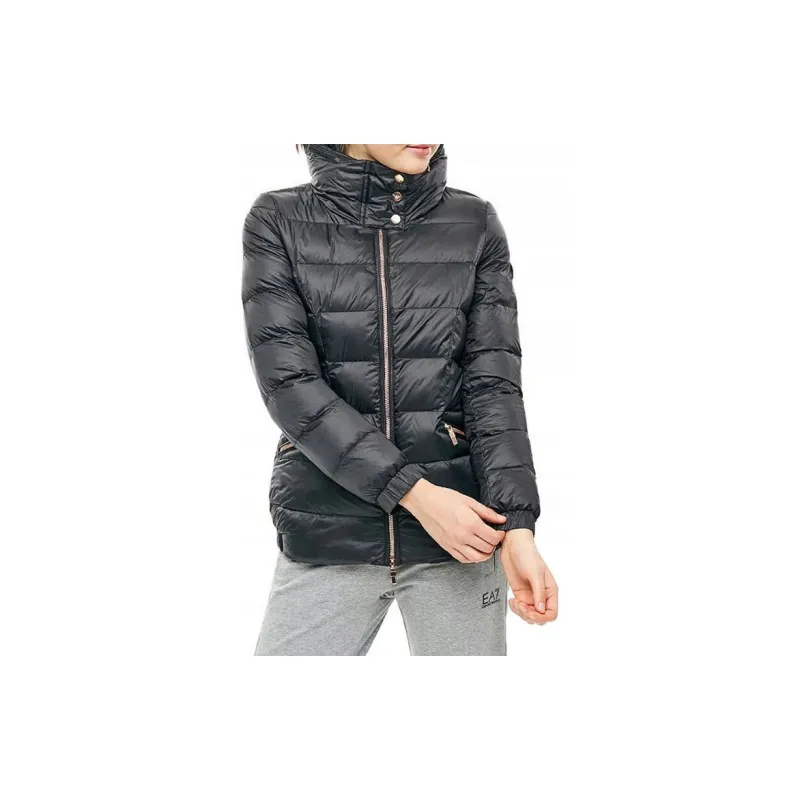 EMPORIO ARMANI FW22 Jackets Coats Women's Black-1
