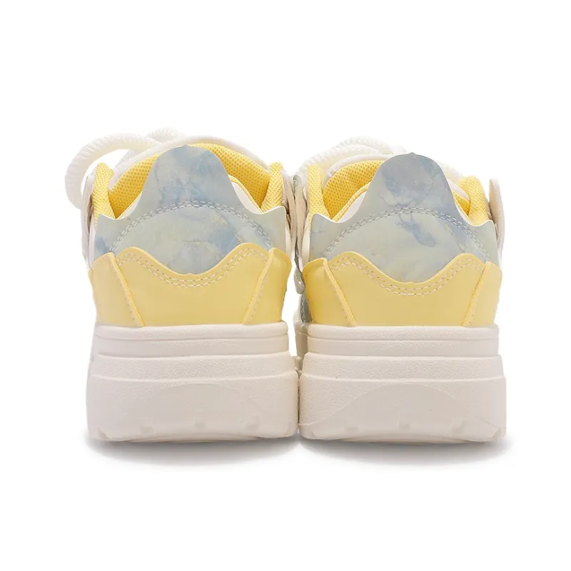 SHUXIAOBEI Anti Slip Wear Resistant Low Top Casual Shoes Women's Misty Blue-6