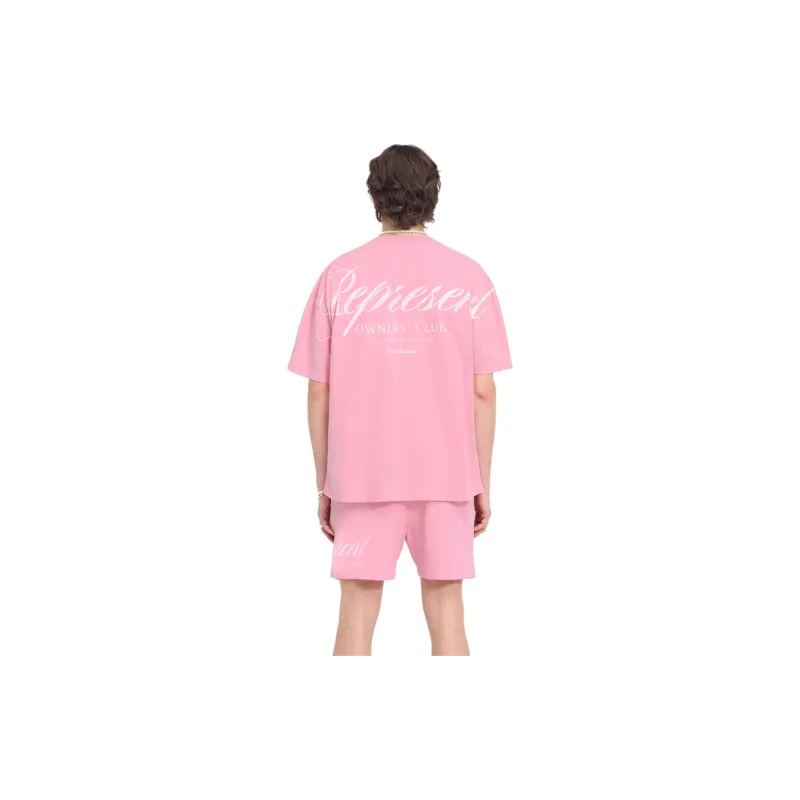REPRESENT Owners Club Script T shirt-4
