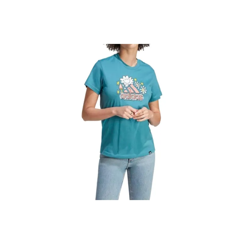 Adidas Regular T Shirt Women's Green-1