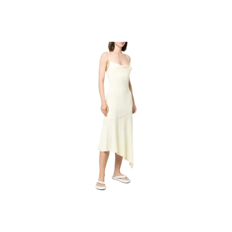 DIESEL Sleeveless Dresses Women's Yellow-1