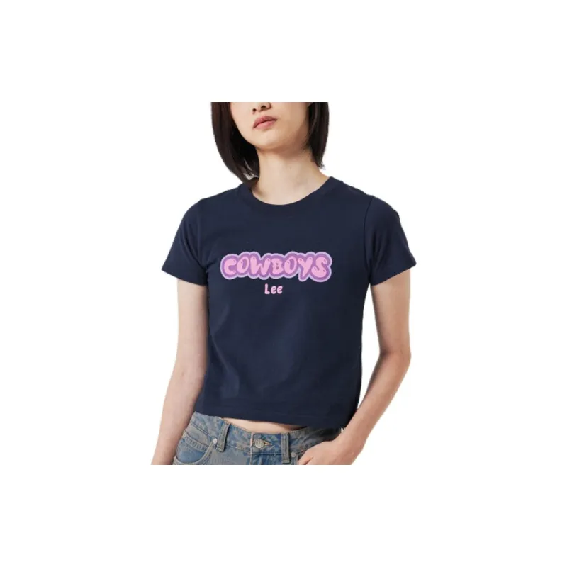 Lee T Shirt Women's Marine Blue-6
