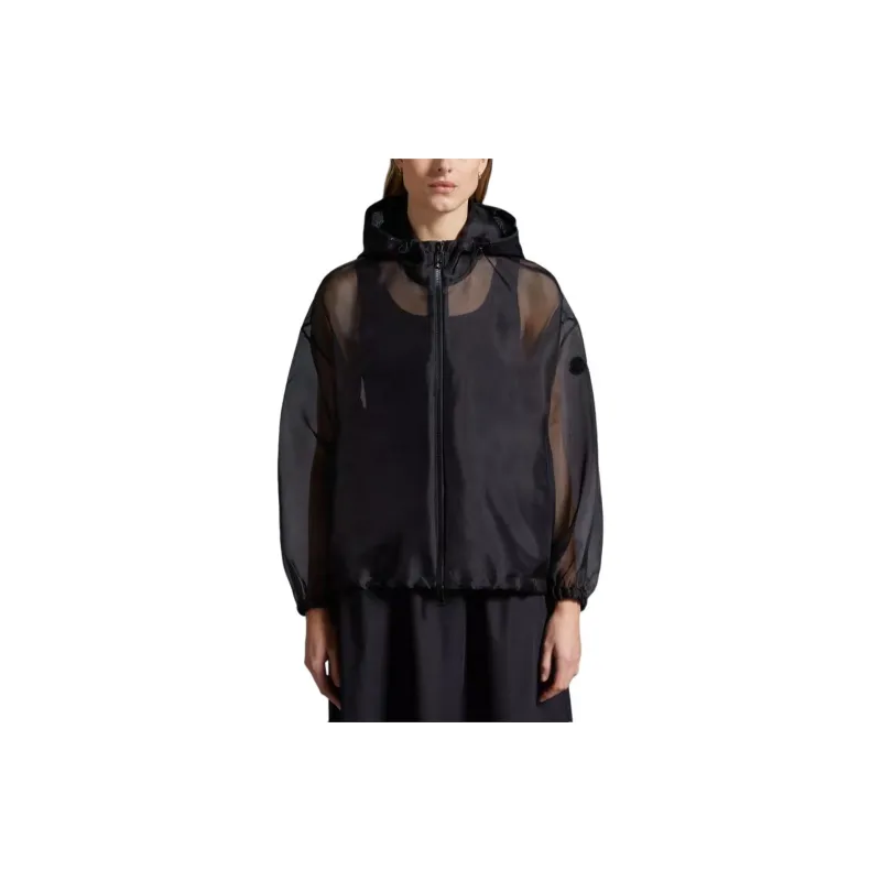 Moncler Jackets Coats Women's Black-3