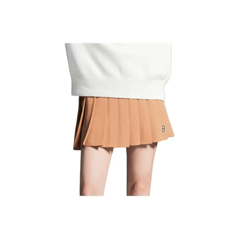 MLB Casual Short Skirts Women's Brown-2