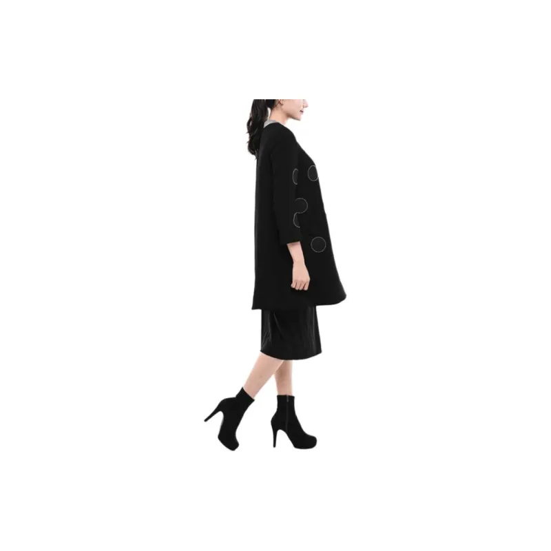 EMPORIO ARMANI Coats Women's Black-5