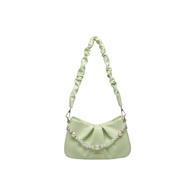 NOMK PU Shoulder Bag Regular Women's Ecru-17