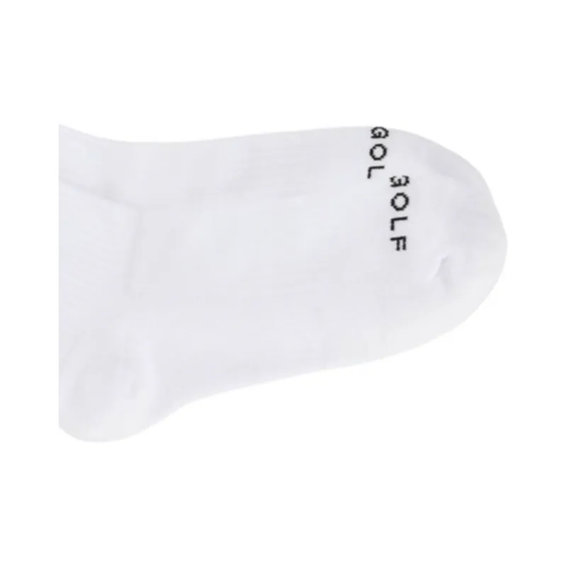 FILA Golf Series Mid Calf Socks Women's 1 Pack White Black-3